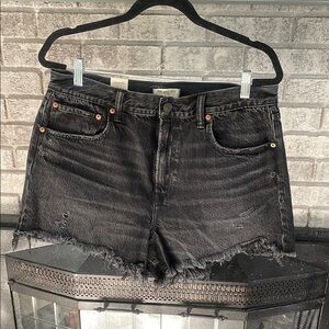 AE 77 High Rise Cut-off Shorts